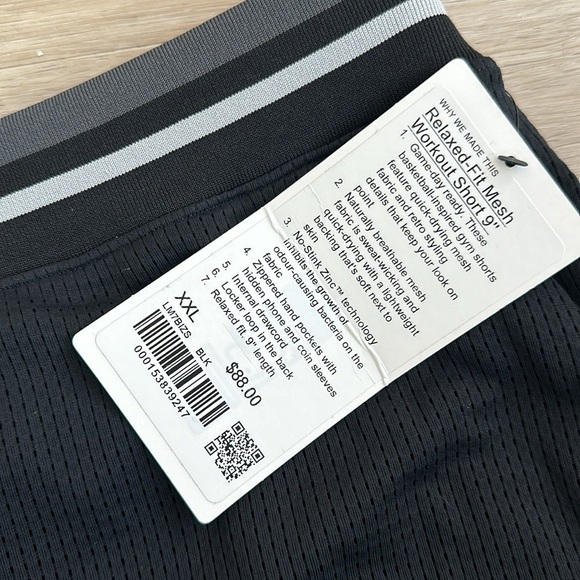 Relaxed-Fit Workout Mesh Short 9" men xxl - Picture 5 of 11